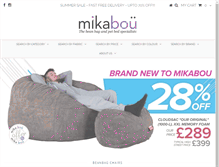 Tablet Screenshot of mikabou.com